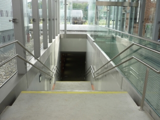 Graz Ostbahnhof - Personentunnel und Stiegenaufgänge