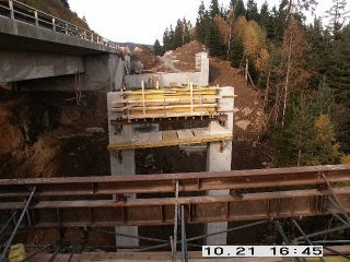 A2 Süd Autobahn, Baulos Herzogberg: Obj. P41 V   Mörtlbauerbrücke